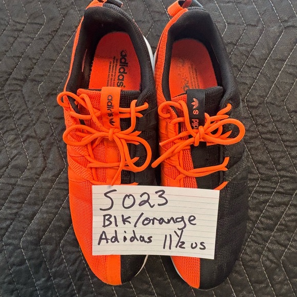 Adidas SL Loop Men's Vibrant Orange and Black Sneakers - Picture 7 of 7